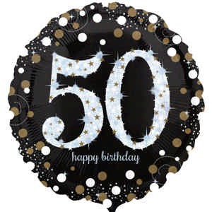 50ste verjaardag ballon