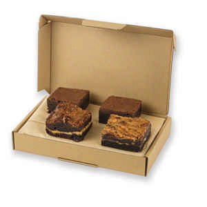 Brownie mix box | 6 stuks | Brownies