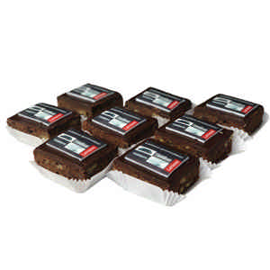 Chocolade Brownie cakes | 10 pers | Gebak