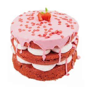 Strawberry Layer Cake | 12-20 pers | Taart