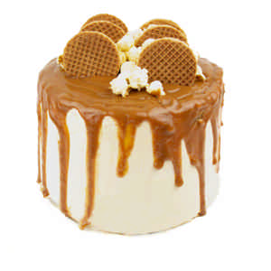 Stroopwafel Layer Cake | 20 pers | Taart